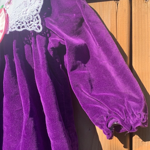 Baby Velvet Dress - Picture 3 of 8